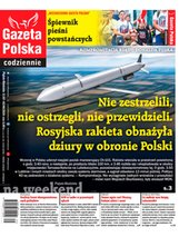 okłada najnowszego numeru Gazeta Polska Codziennie