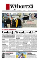 okłada najnowszego numeru Gazeta Wyborcza - Warszawa