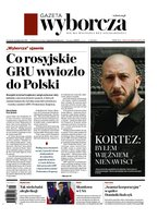 okłada najnowszego numeru Gazeta Wyborcza - Warszawa
