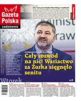 okłada najnowszego numeru Gazeta Polska Codziennie