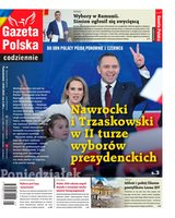 okłada najnowszego numeru Gazeta Polska Codziennie