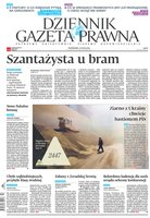 widok pierwszej strony Dziennik Gazeta Prawna