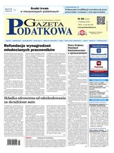 okłada najnowszego numeru Gazeta Podatkowa