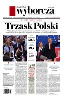 okłada najnowszego numeru Gazeta Wyborcza - Warszawa
