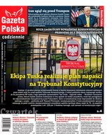 okłada najnowszego numeru Gazeta Polska Codziennie
