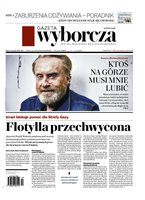 okłada najnowszego numeru Gazeta Wyborcza - Warszawa