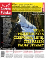 okłada najnowszego numeru Gazeta Polska Codziennie