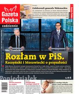 okłada najnowszego numeru Gazeta Polska Codziennie
