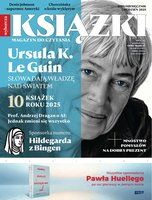 okłada najnowszego numeru Książki. Magazyn do czytania
