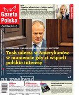 okłada najnowszego numeru Gazeta Polska Codziennie