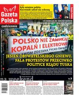 okłada najnowszego numeru Gazeta Polska Codziennie